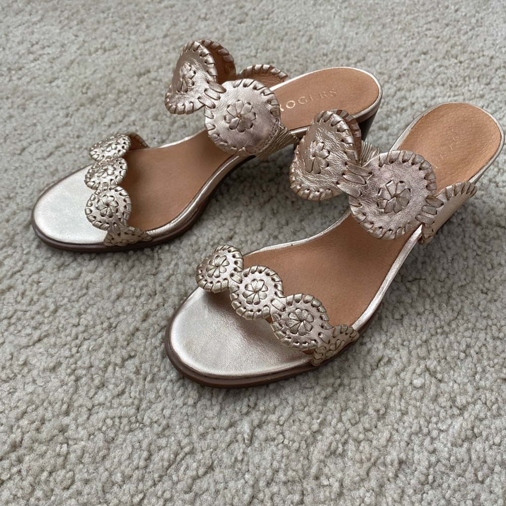 Jack Rogers Women's Gold Sandals